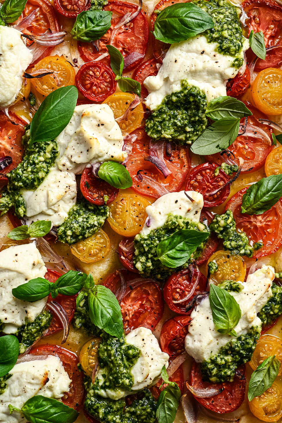 Tomaten plaattaart met ricotta 5 Bladerdeeg plaattaart met tomaten