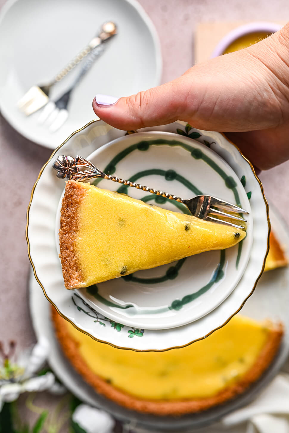 Boterkoek met passievrucht curd 3 Boterkoek recept