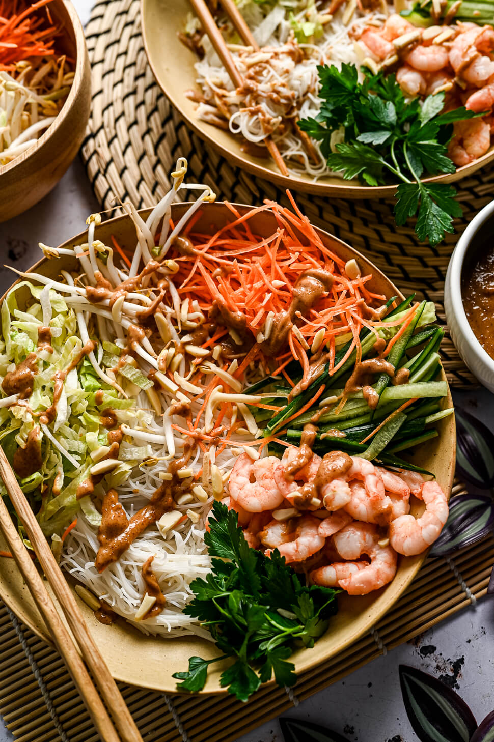 Vietnamese loempia bowl 3 Loempia bowl
