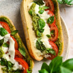 panini caprese avocado pesto