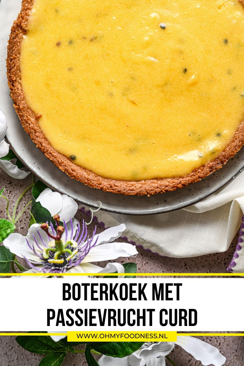 Boterkoek met passievrucht curd 7 Passievrucht curd boterkoek