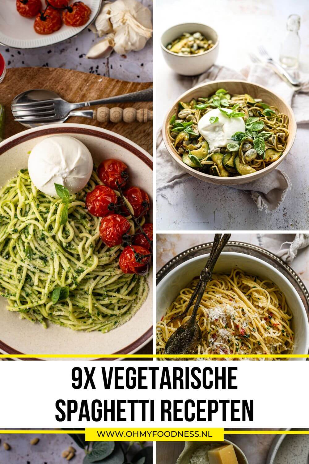 9x Vegetarische spaghetti recepten 11 Vegetarische pasta recepten