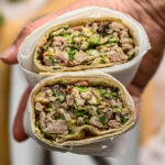 chopped caesar salade wraps