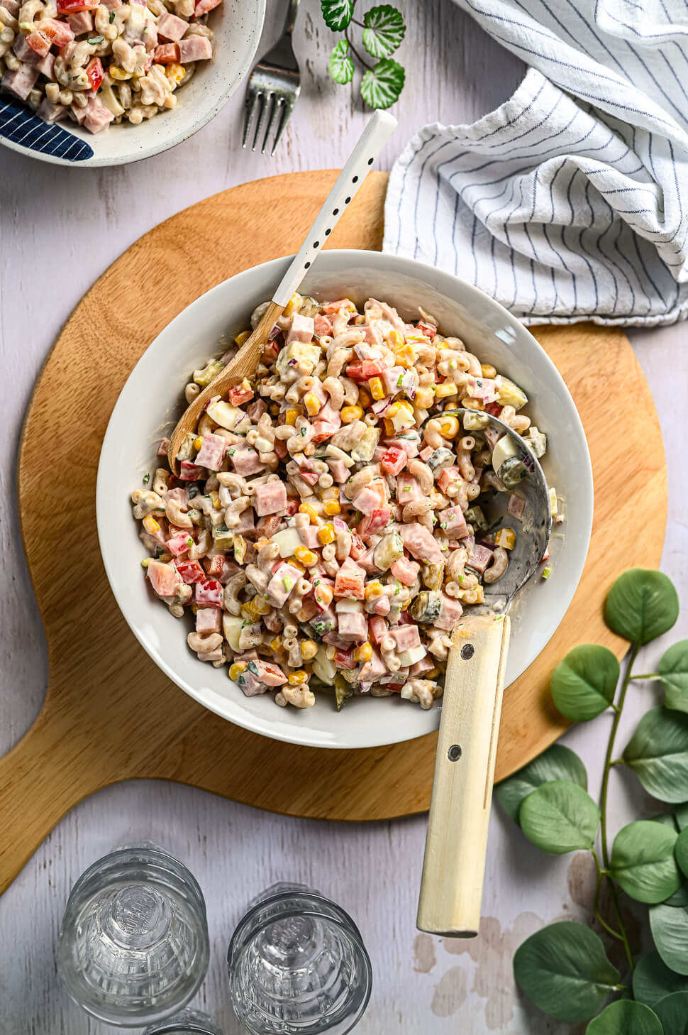 Macaroni salade met ham 2 Macaroni salade recept