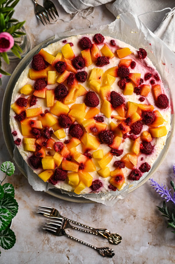 mango cheesecake