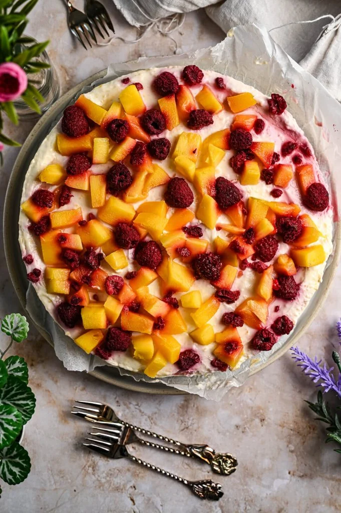 mango cheesecake