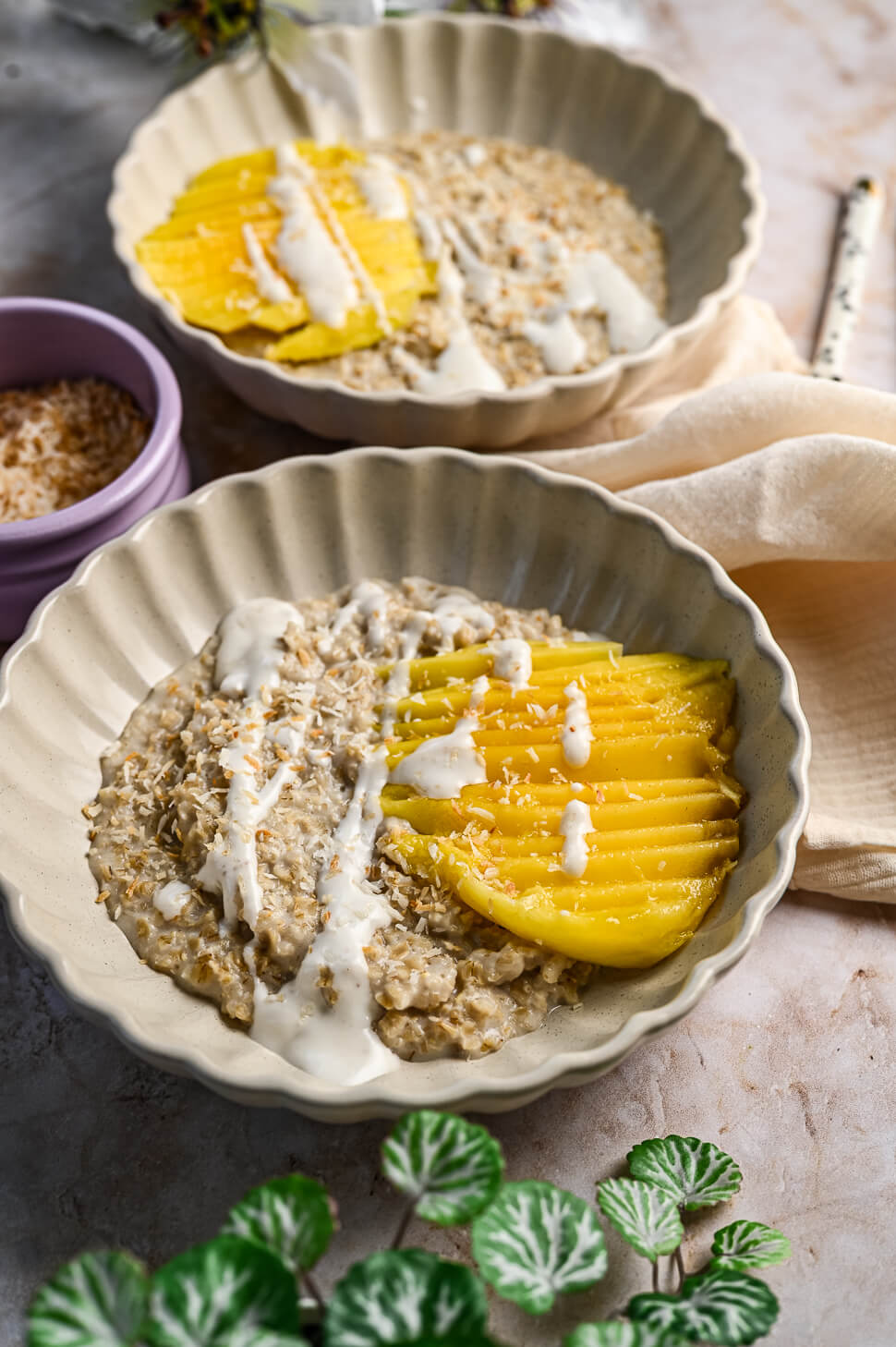 Mango Sticky rice havermout 3 mango sticky rice havermout
