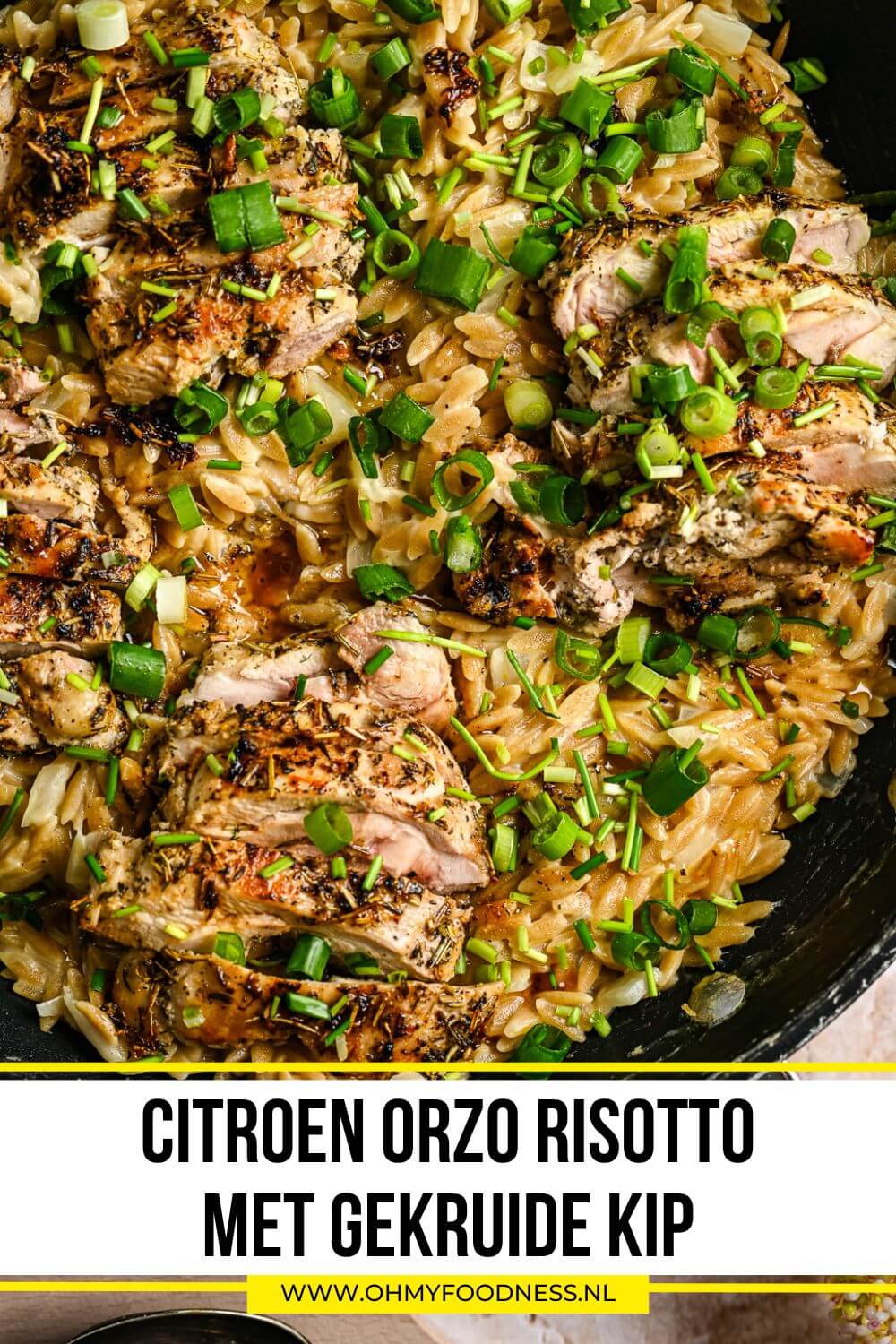 Citroen orzo risotto met kip 6 orzo risotto met kip maken