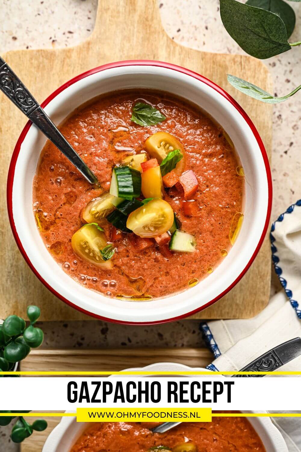 Gazpacho recept Spaans