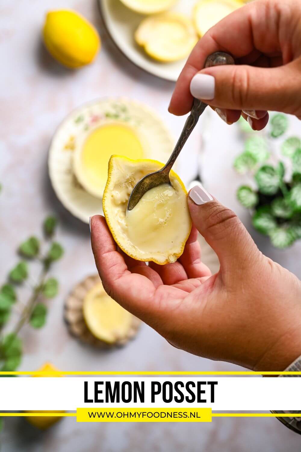 lemon posset brulee
