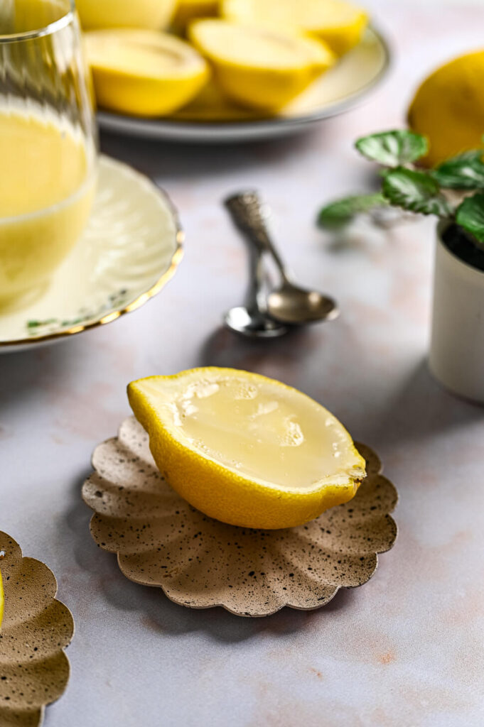 lemon posset maken