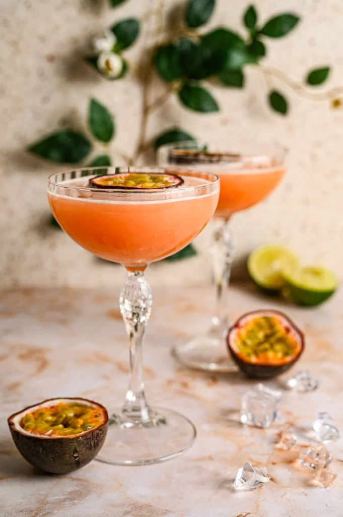 Pornstar martini cocktail