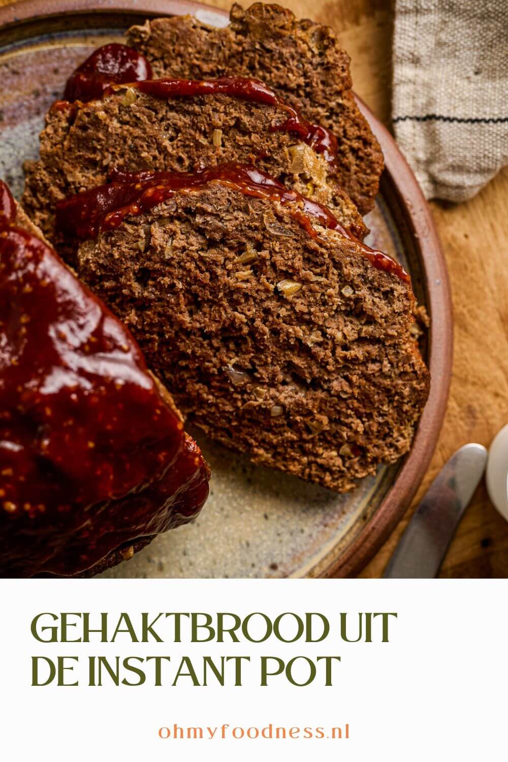 gehaktbrood uit de instant pot
