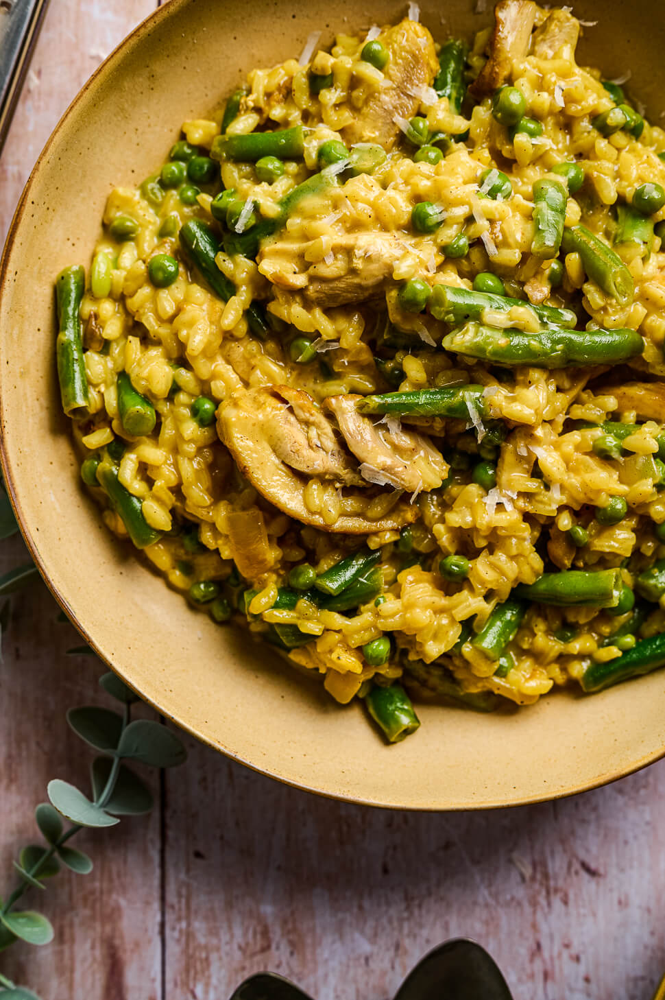 Kip kerrie risotto 3 Kerrie risotto met kip