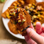 poke nachos met tonijn
