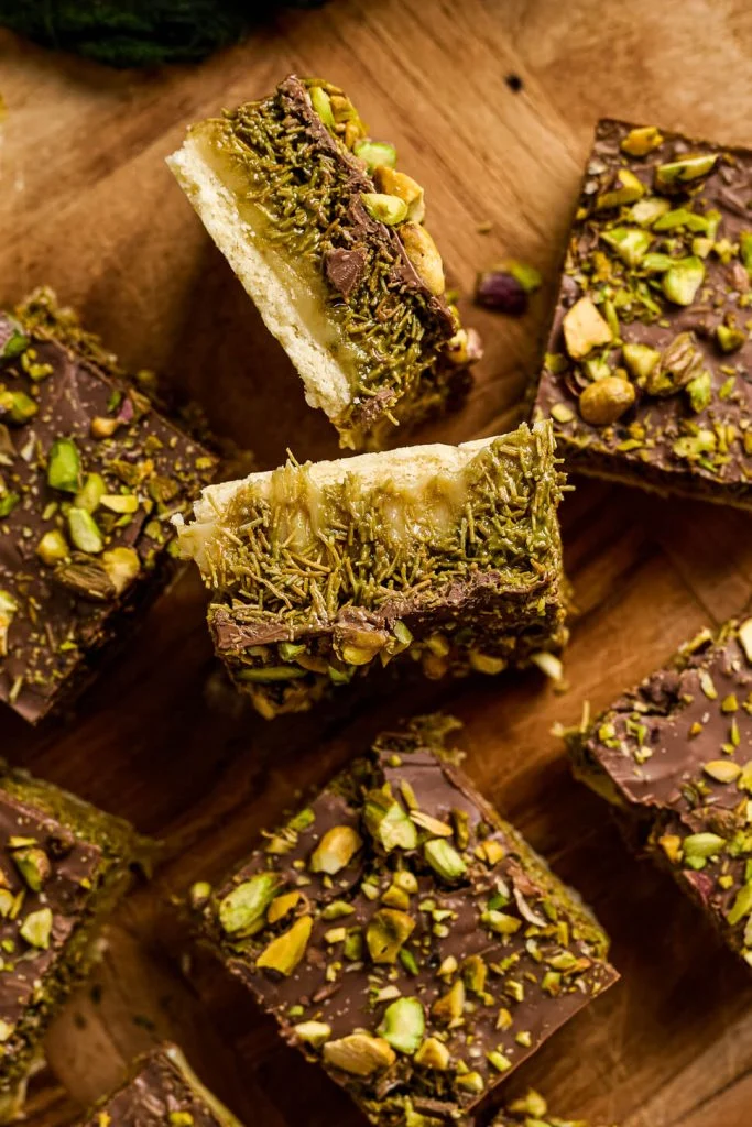 Shortbread recept met pistache