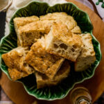 Airfryer focaccia
