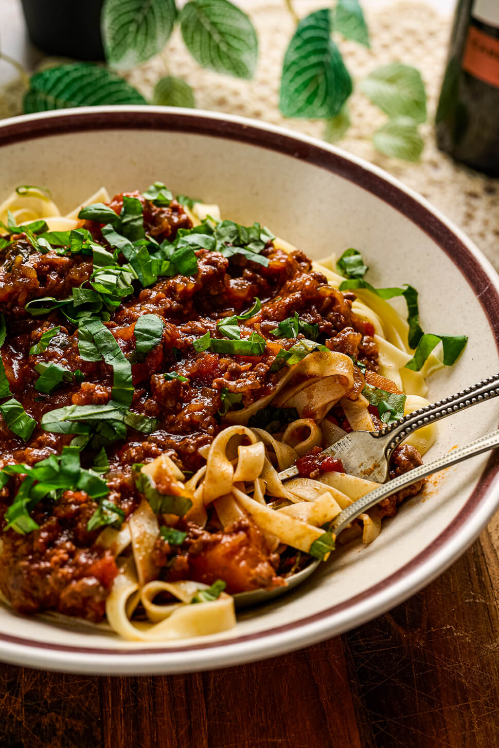 bolognese saus met pompoen
