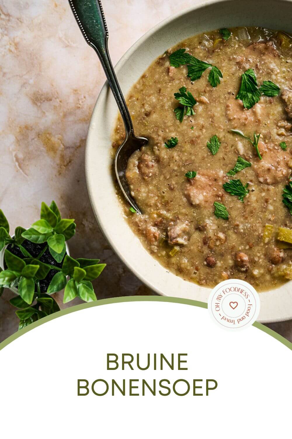 bruine bonensoep recept