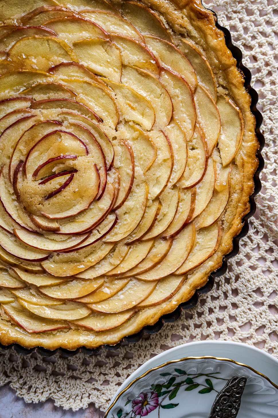 Franse appeltaart met frangipane