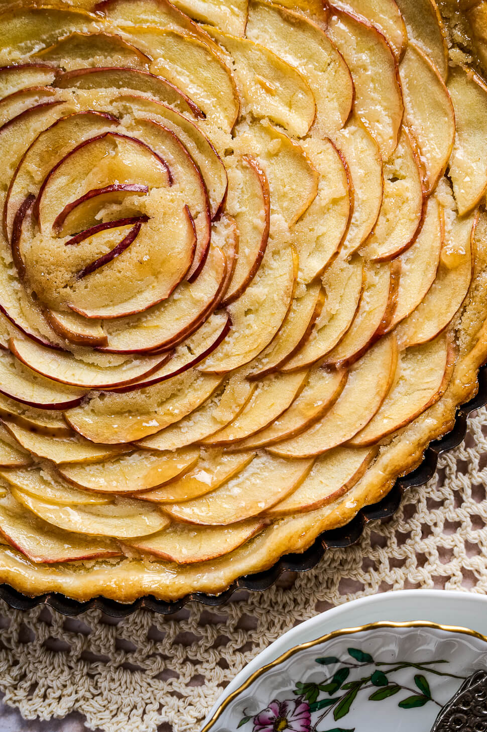 Franse appeltaart