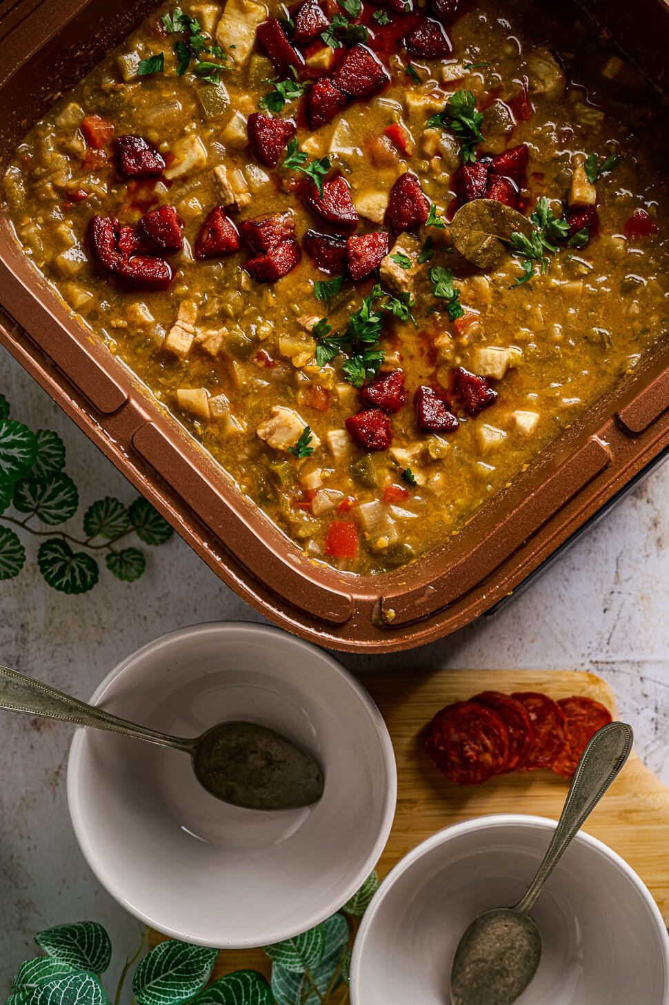 Slowcooker erwtensoep