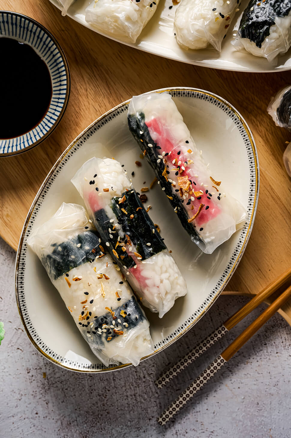 sushi loempia