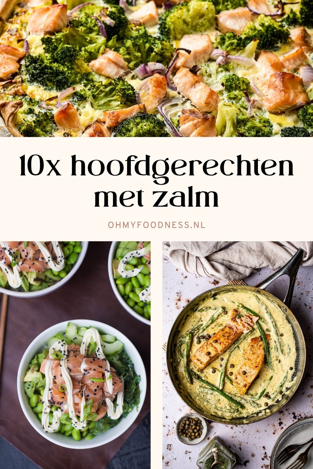 Hoofdgerechten met zalm