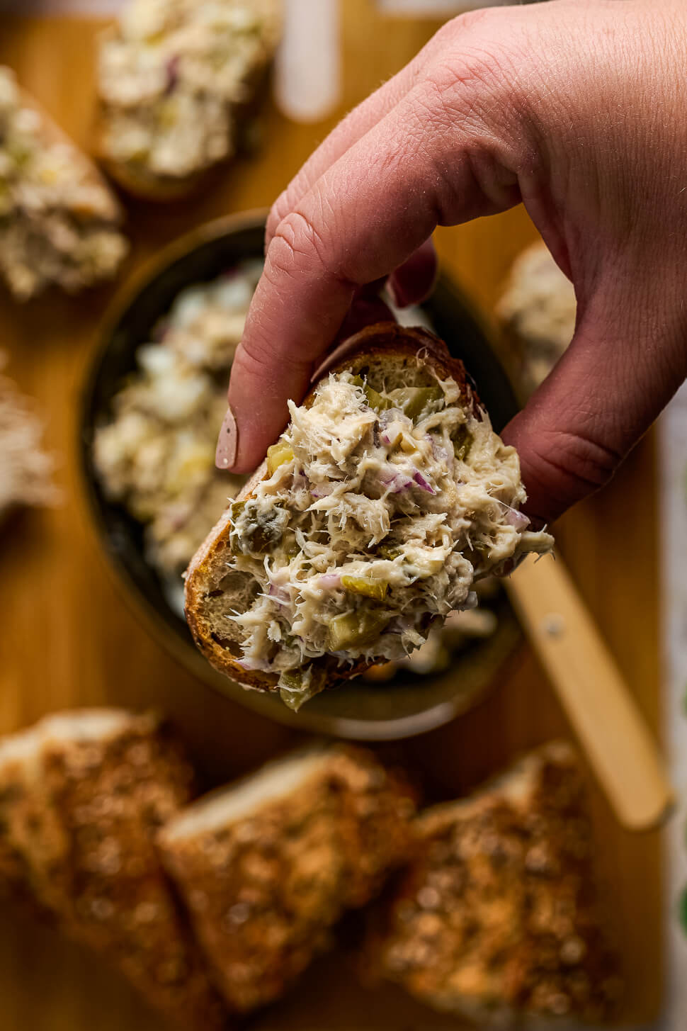 gerookte makreelsalade