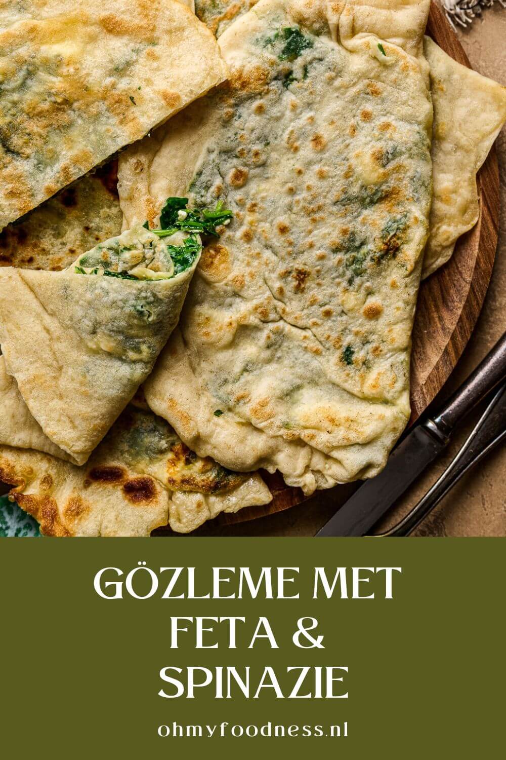 Gozleme met feta