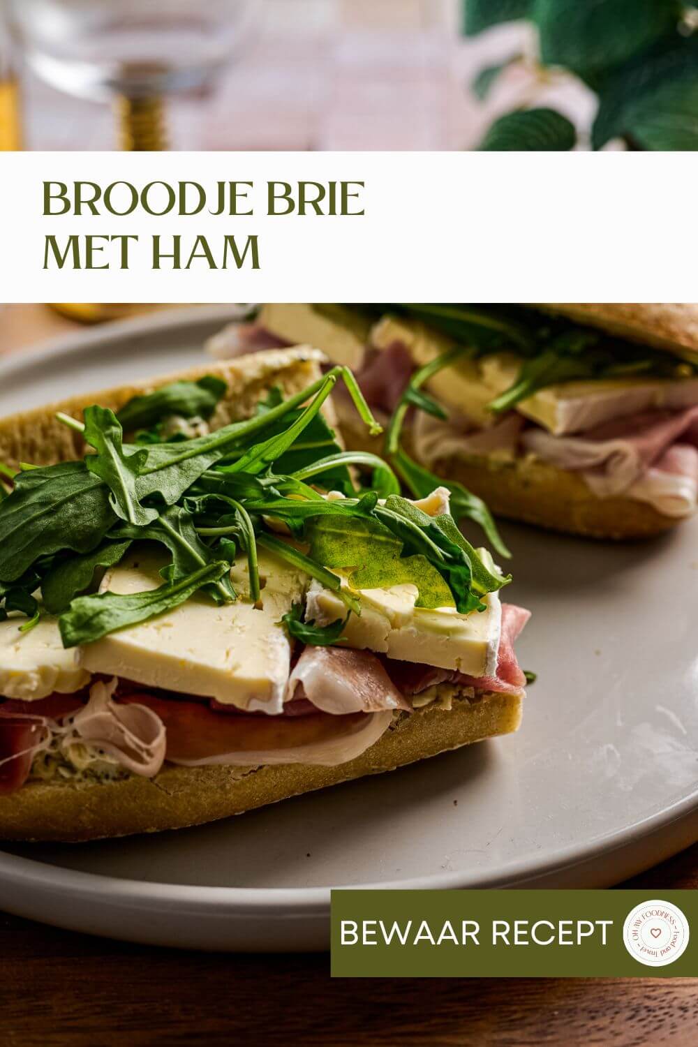 Lunch broodje brie