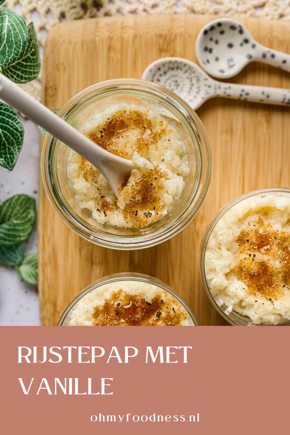 Rijstepap maken met vanille