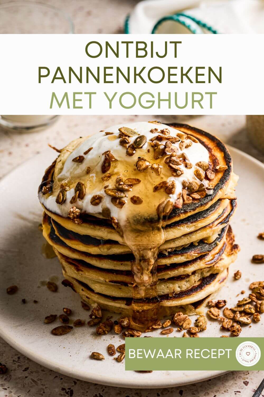 ontbijt pannenkoek recept yoghurt