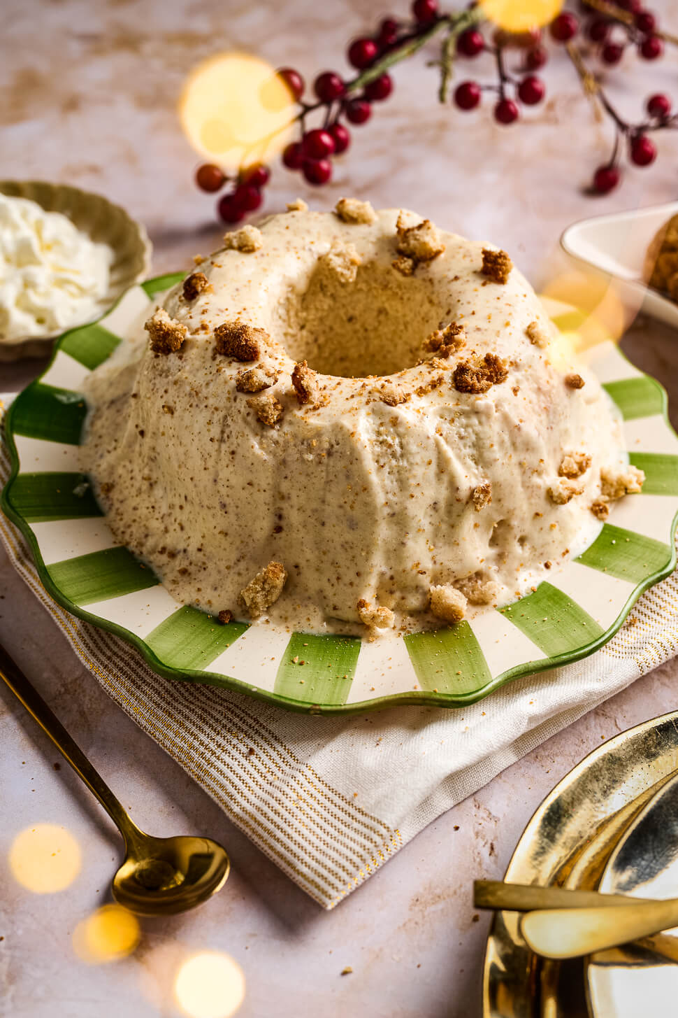 Bitterkoekjespudding