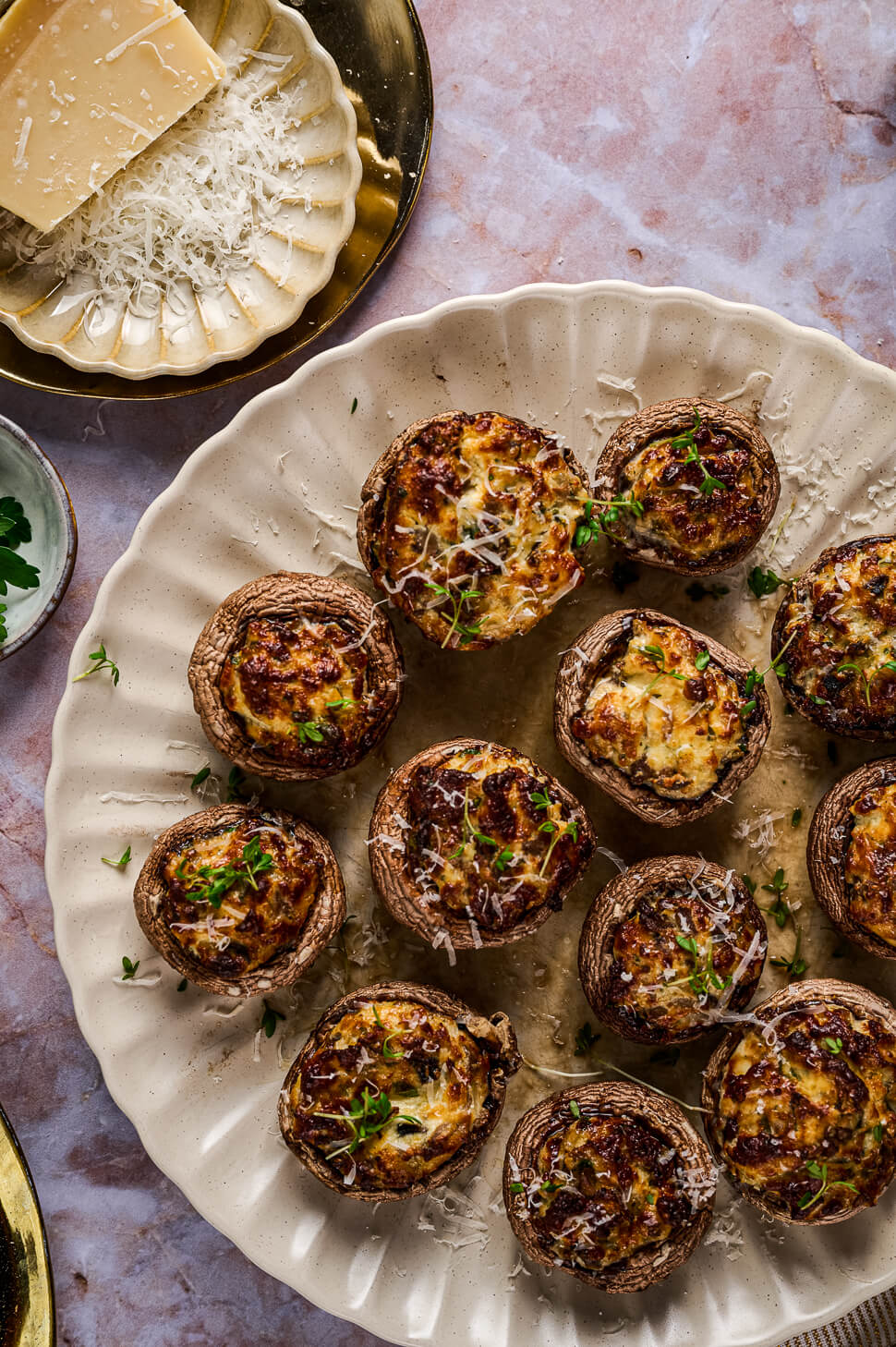 Gevulde champignons recept