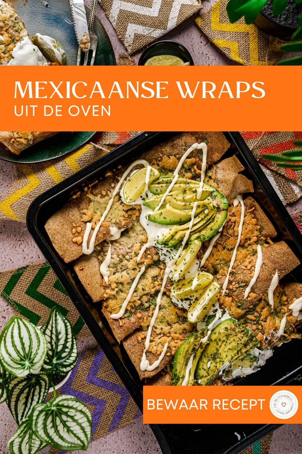 Mexicaanse wraps recept oven