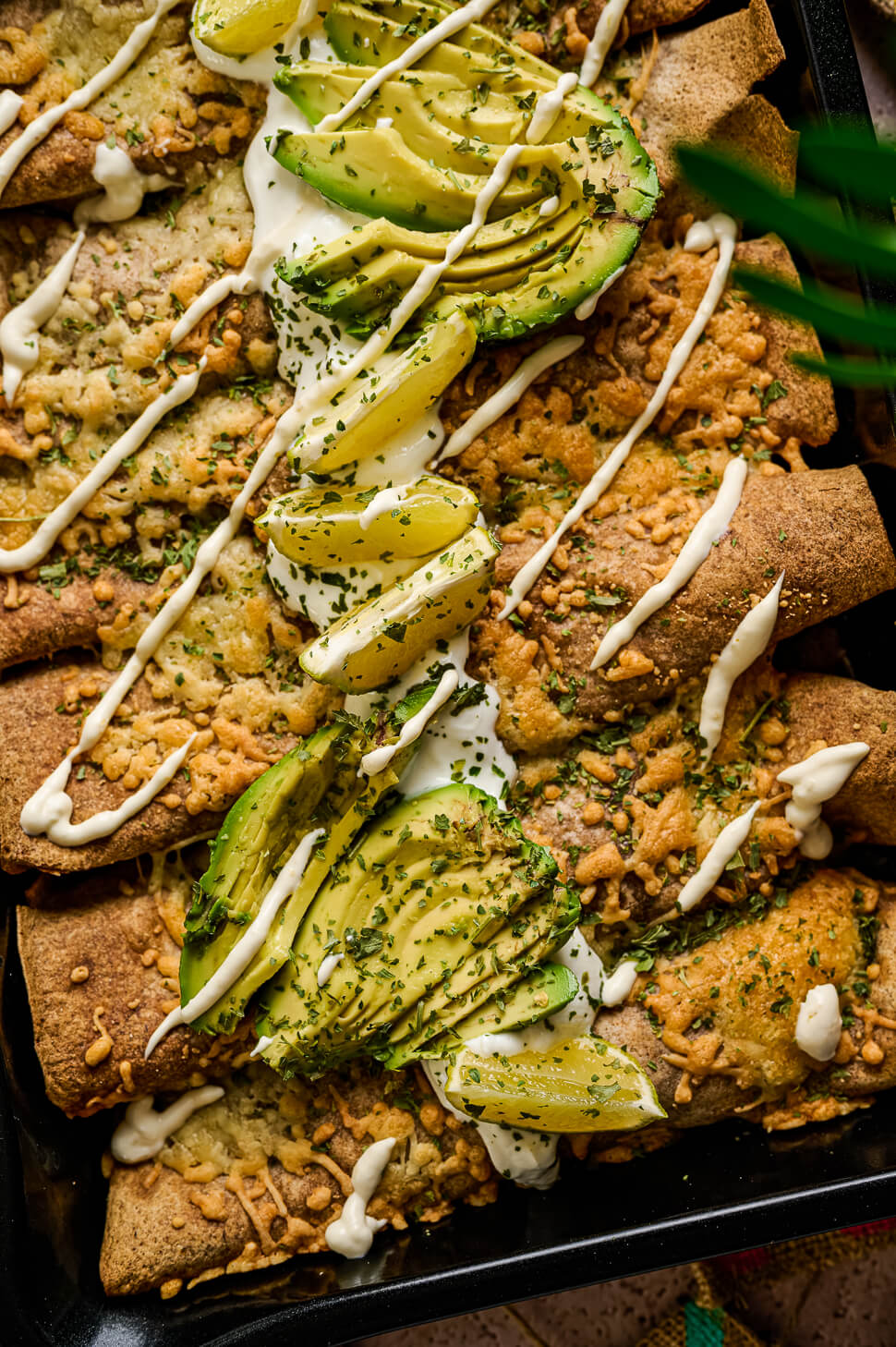 Mexicaanse wraps met kip