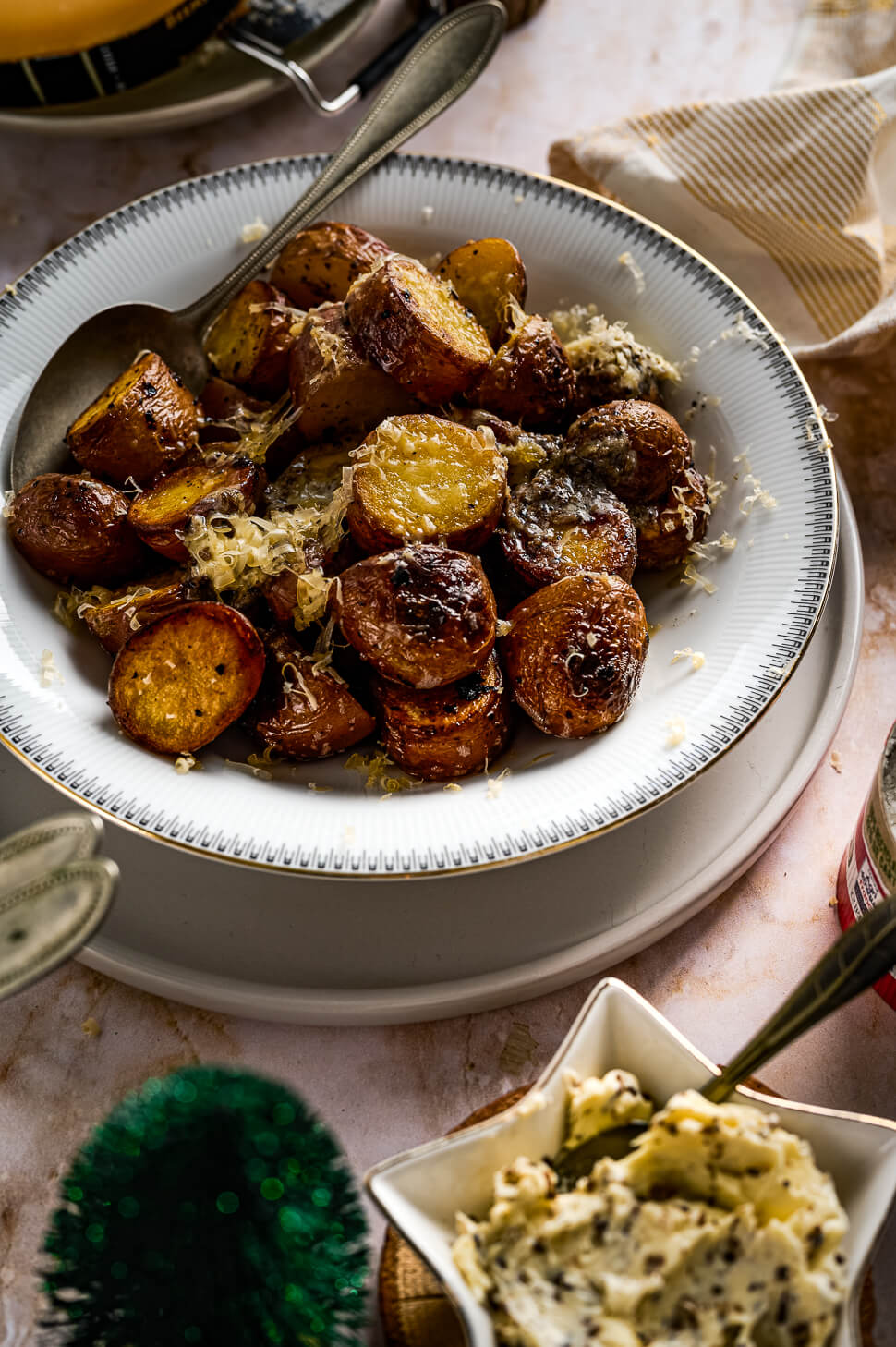 roseval aardappeltjes met truffelboter