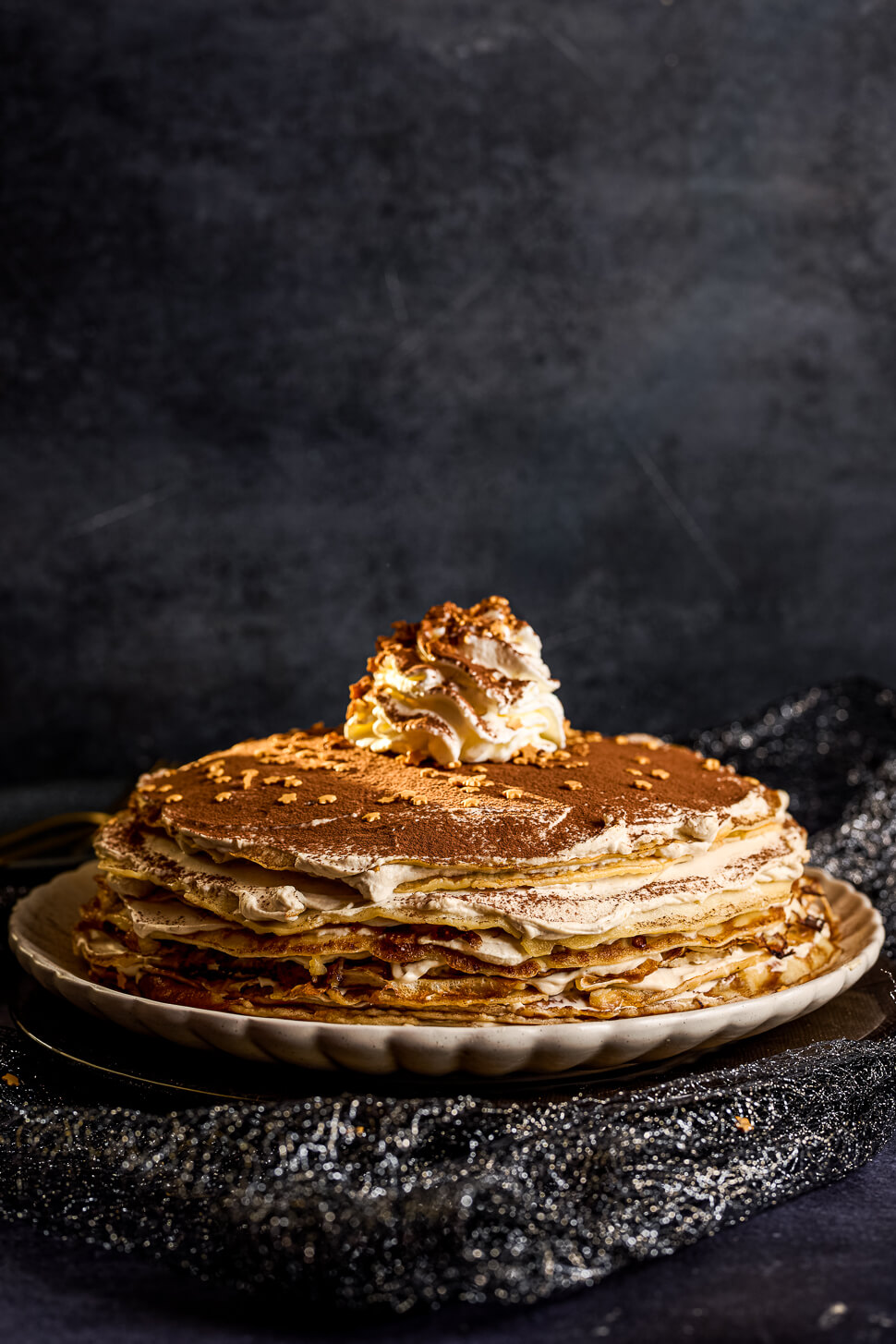 Tiramisu crepe cake recept
