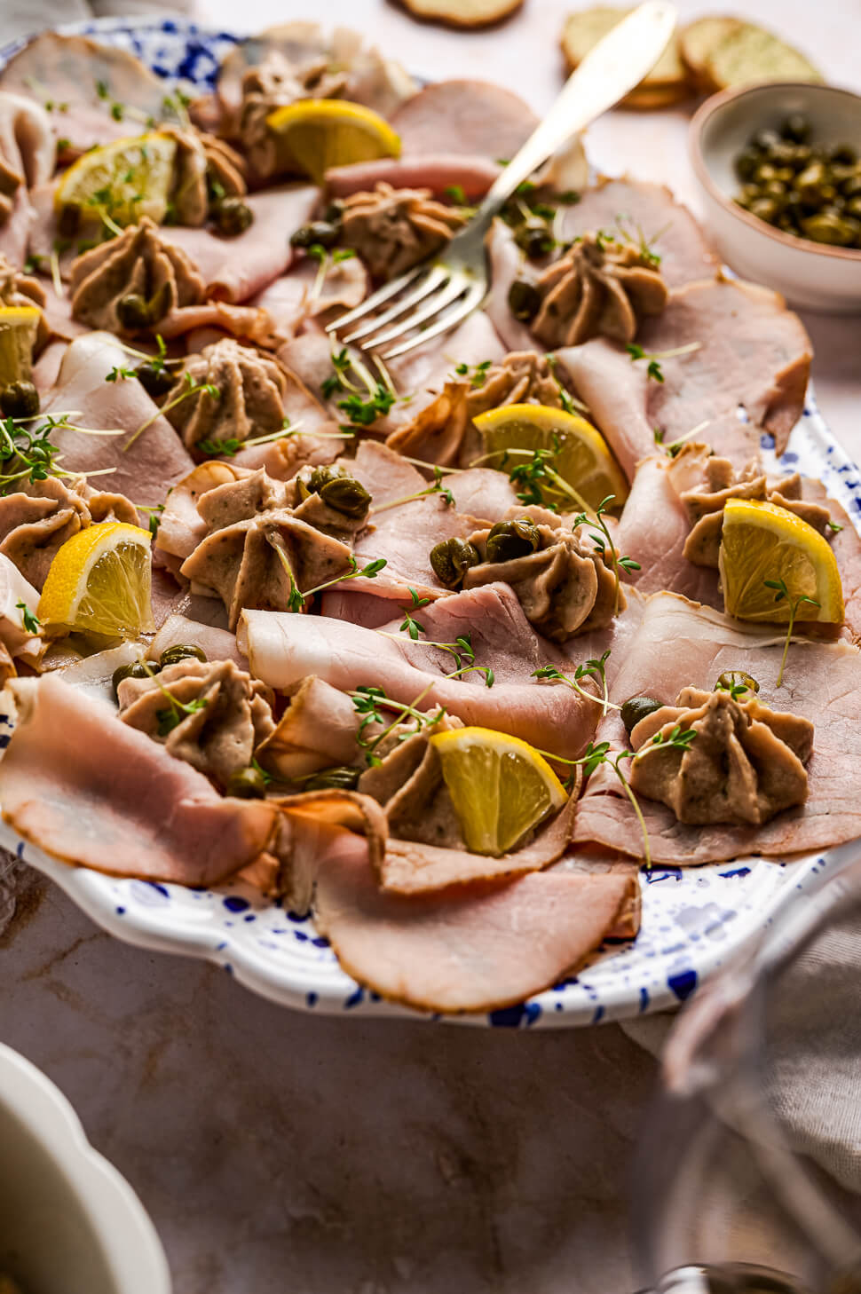 Vitello Tonnato Kerst voorgerecht