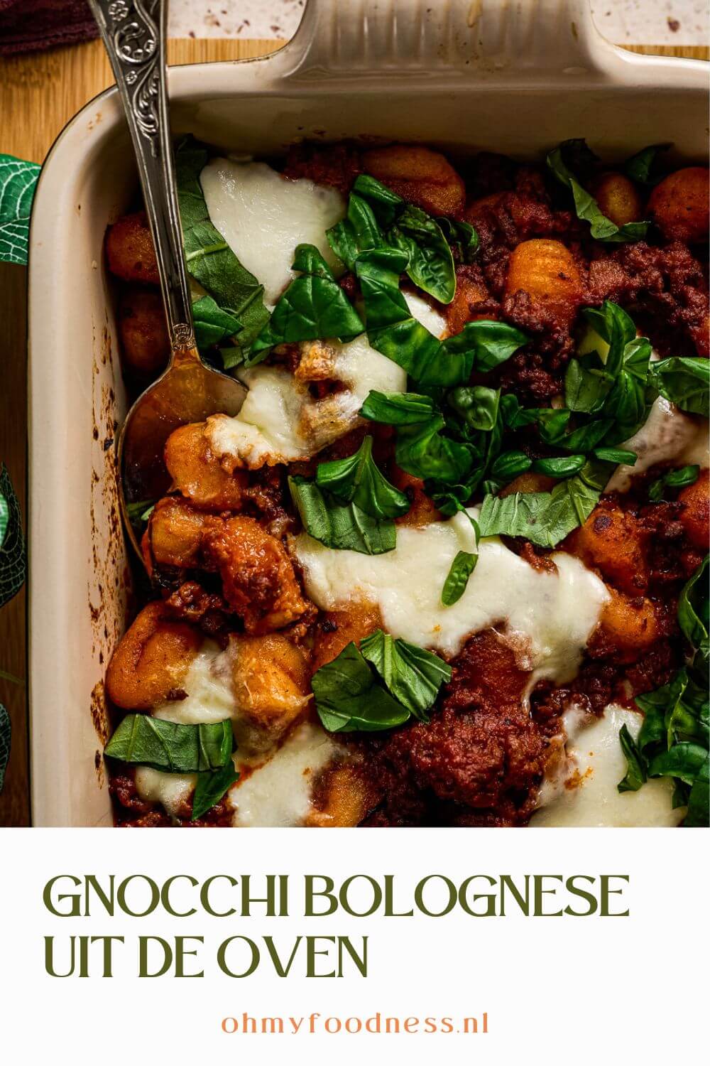 Bolognese saus gnocchi