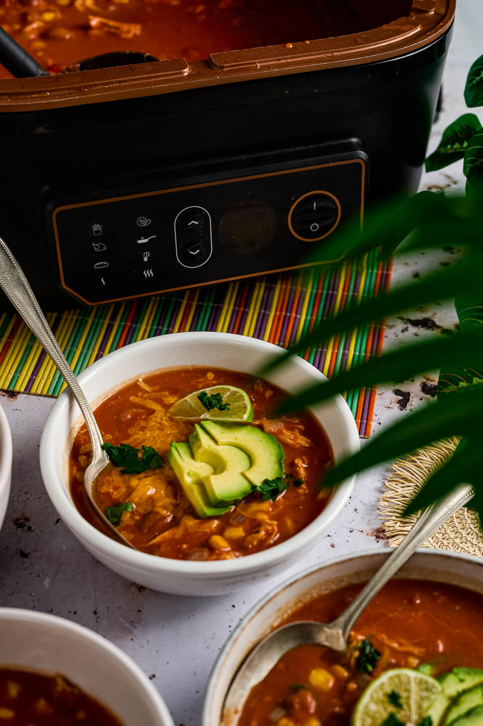 Taco soep met slowcooker