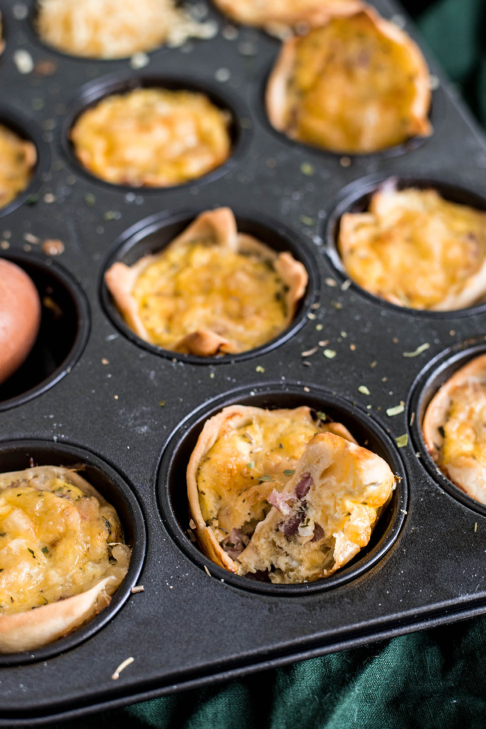 Mini quiche lorraine