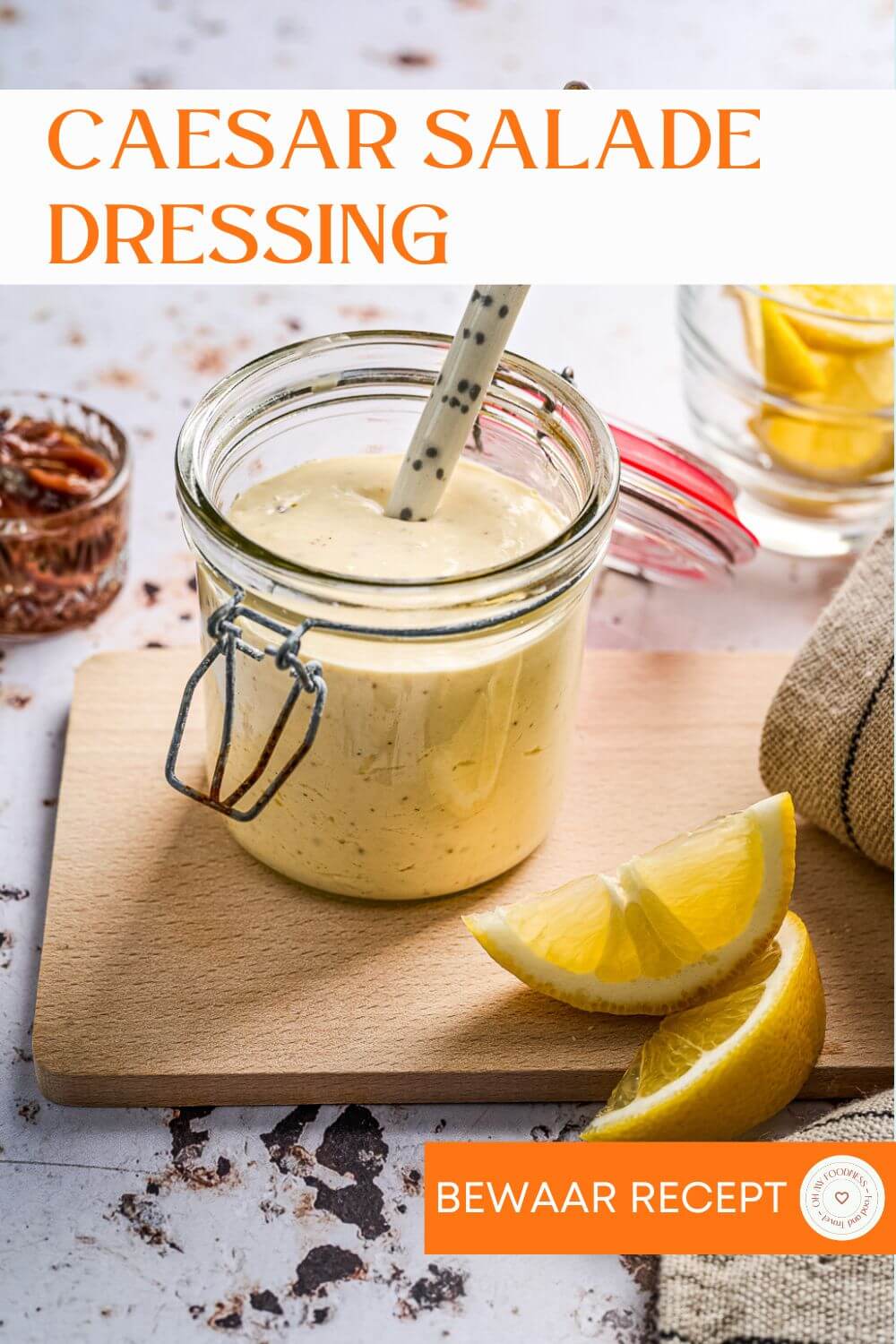 Caesar dressing recept