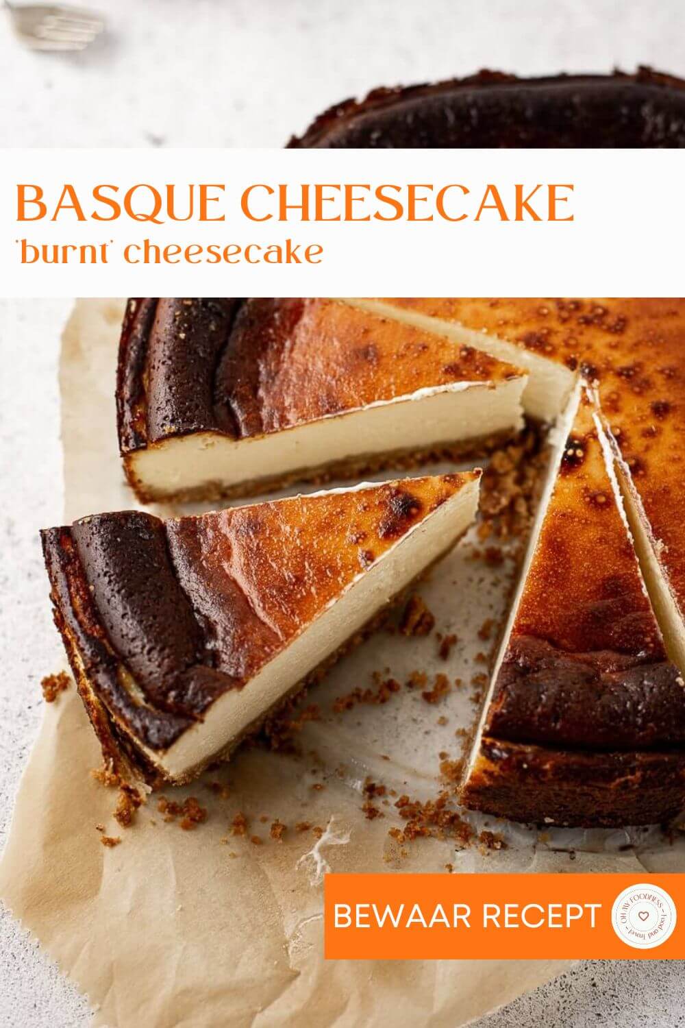 Basque cheesecake
