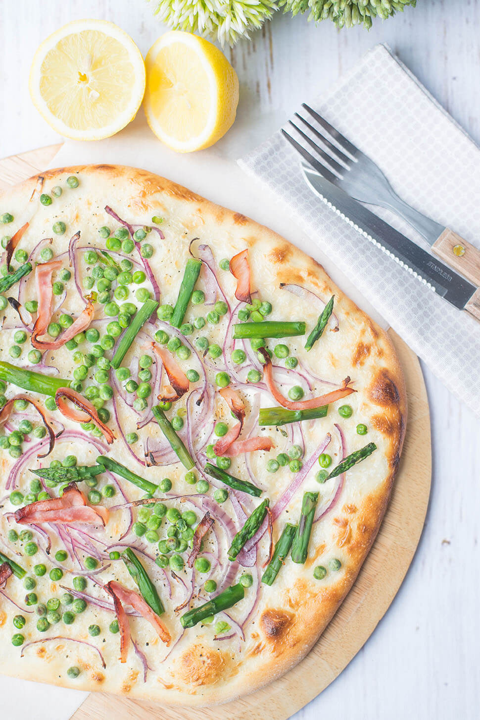 Lente flammkuchen