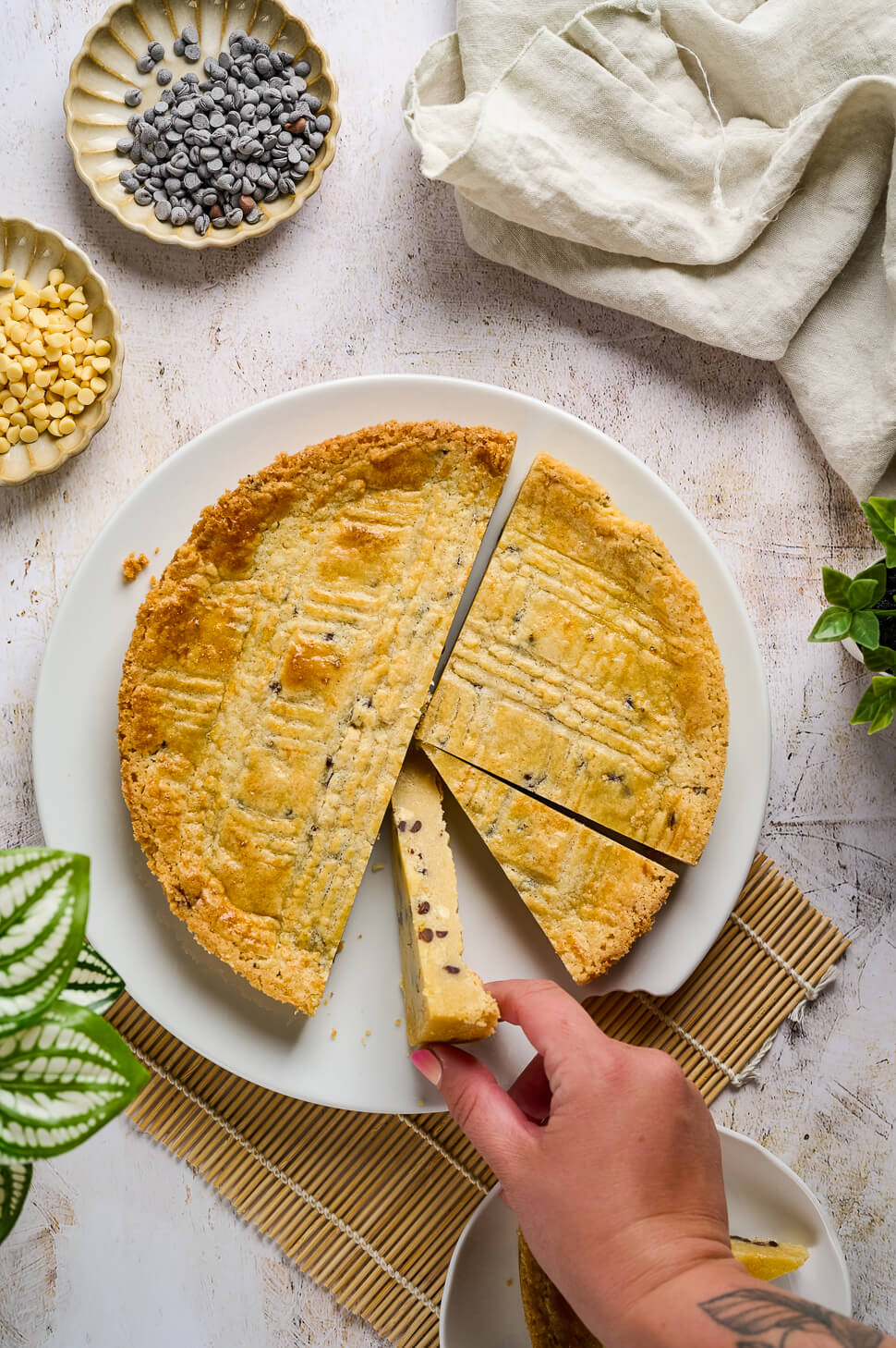 Boterkoek chocolatechips