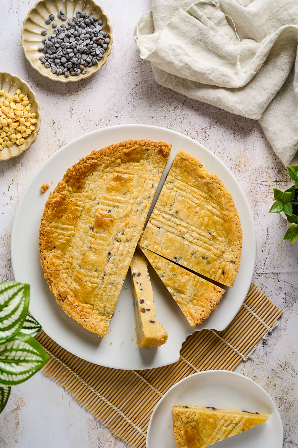 Chocolatechips boterkoek