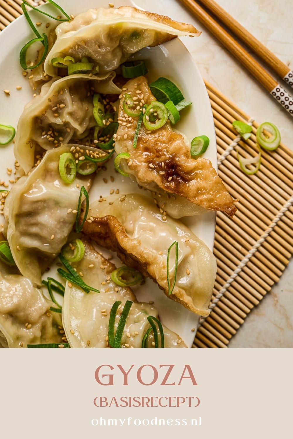Gyoza met gehakt