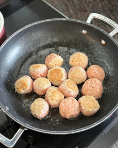 Italiaanse kipgehaktballetjes stap 1